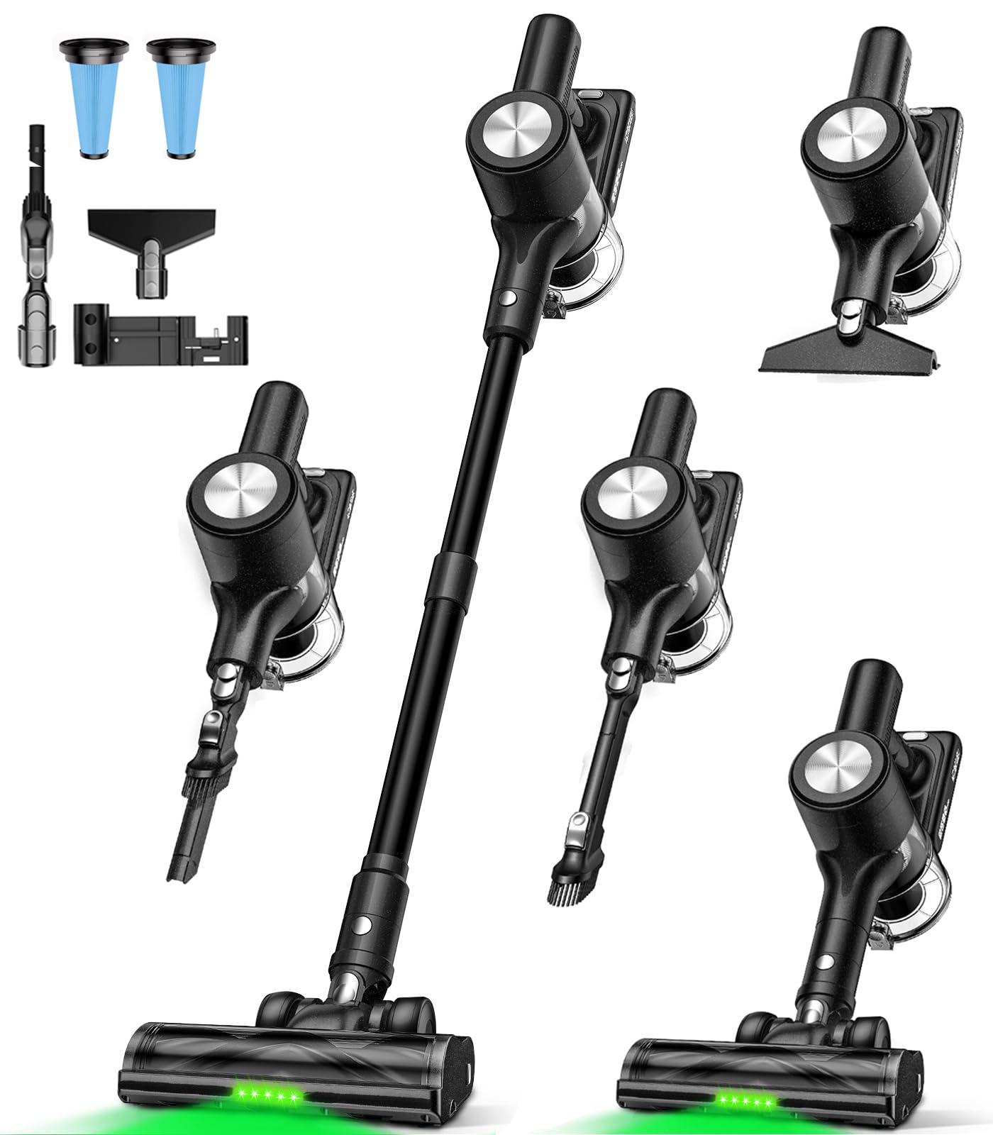 の*ん様 Fischer Vacuum 110 新品未使用長期保管品 Amazon.com - Cordless Vacuum Cleaner, 45KPa/500W Stick Vacuum with
